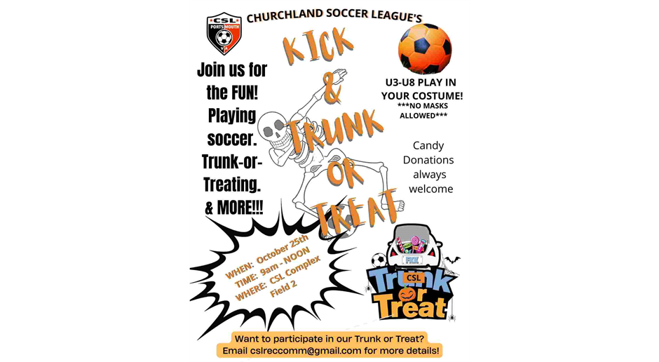  Kick-or-Treat, October 25th, 2025