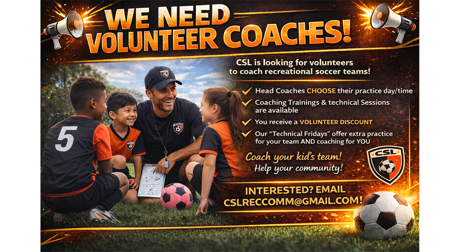 Recreation and Development Academy Spring 2026 is looking for Coaches 