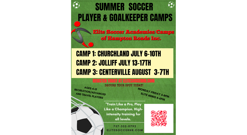 Elite Soccer HR Summer Camp @ CSL