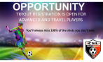 Tryout Registration is Open for Advanced and Travel